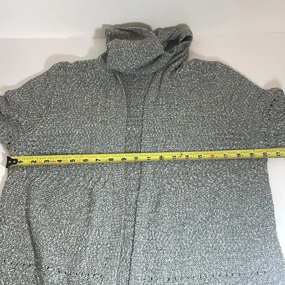Abercrombie & Fitch Kids Gray Knit Open Cardigan/Duster w Hood Size 15/16 - Picture 6 of 6